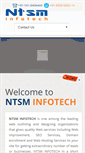 Mobile Screenshot of ntsminfotech.com